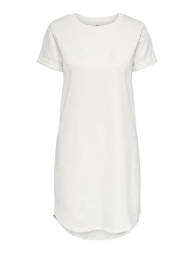 JDY Damen JDYivy Life S/S Dress Jrs Noos Kleid, Cloud Dancer,L von JdY