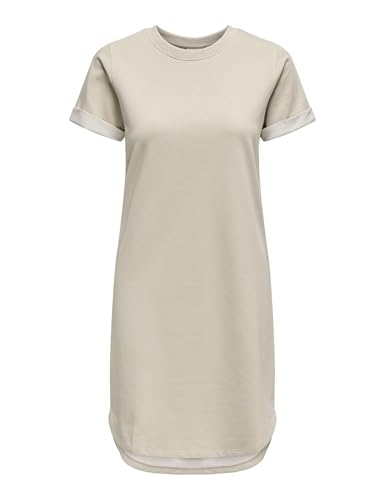 JDY Damen JDYivy S/S Dress Jrs Noos L ssiges Kleid, Chateau Gray, S EU von JdY