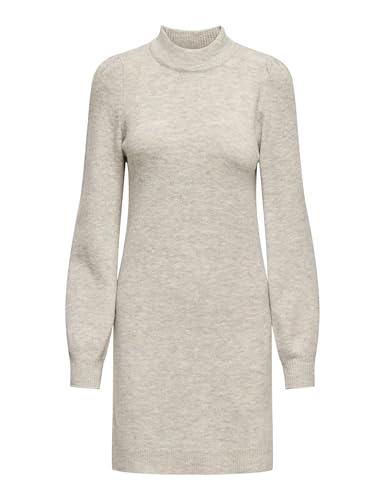 JdY Damen Strickkleid Loose fit hoch geschlossen voluminöse Ärmel kurz, Farben:Grau-3, Größe:S JdY Damen Strickkleid Loose fit hoch geschlossen voluminöse Ärmel kurz, Farben:Grau-3, Größe:S von JdY