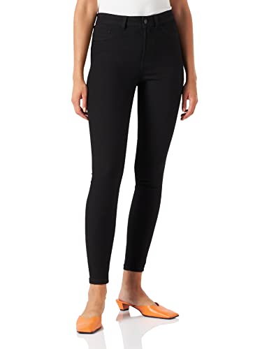 JDY Damen JDYvega High Push-up Sk Blk Dnm Noos Jeans, Schwarz, XS / 32L EU von JdY