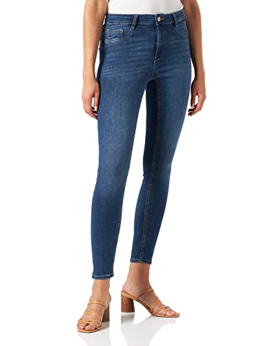 JDY Damen JDYvega High Push-up Sk Db Dnm Noos Jeans, Dark Blue Denim, S / 32L EU von JdY