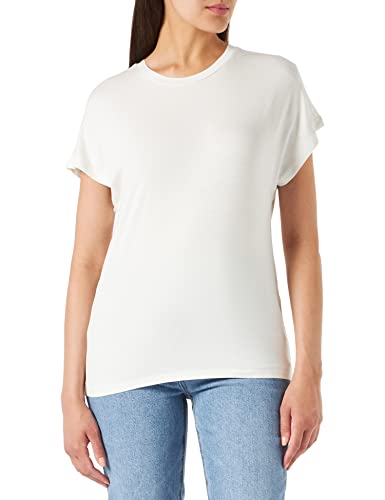 JDY Damen Jdynelly S/S O-neck Top Jrs Noos, Cloud Dancer, XL von JdY