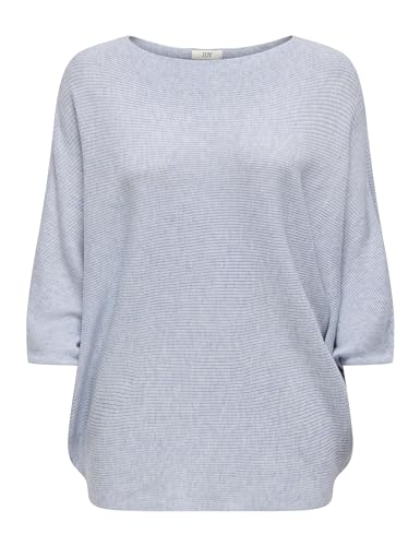 JDY Damen Jdynew Behave Batsleeve Pullov. KNT Noos Strickpullover, Kentucky Blue, S von JDY