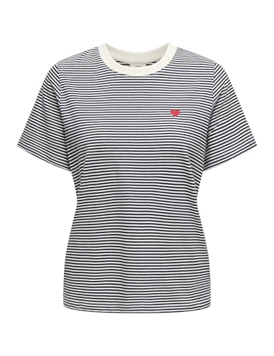 JDY Damen Jdypisa S/S Print Top JRS Noos T-Shirt, Cloud Dancer, XS von JDY