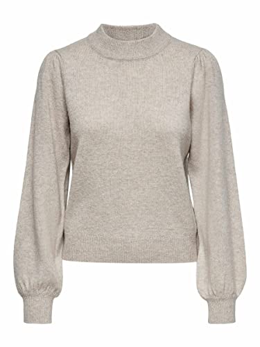 JDY Damen Jdyrue L/S Pullover Knt Noos, Chateau Gray, XXS von JACQUELINE de YONG