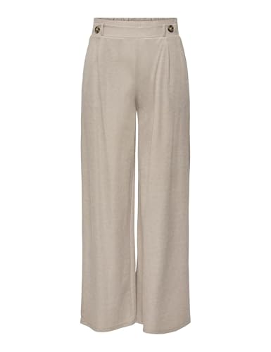 JdY Damen Jdybirdie Geggo Long Pant JRS Noos Stoffhose, Chateau Gray/Detail:Melange, S / 32L EU JdY Damen Jdybirdie Geggo Long Pant JRS Noos Stoffhose, Chateau Gray/Detail:Melange, S / 32L EU von JdY
