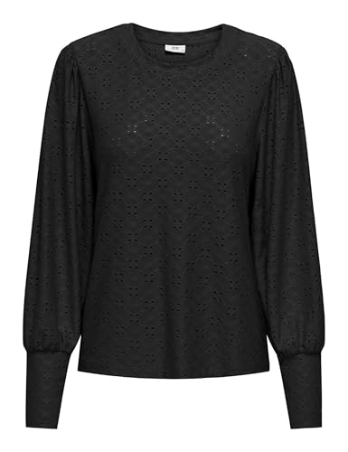 JdY Damen Jdycathinka L/S Bellsleeve Top JRS Langarmbluse, Schwarz, XS EU von JdY