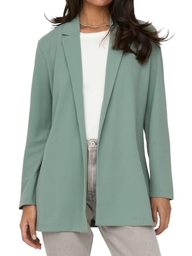 JDY Damen leichte Jacke Blazer JDYGeggo Damensakko 15180572 Chinois Green L von JDY