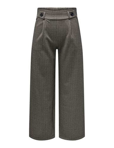 JdY Damen Jdygeggo Mia Long Check Pant JRS Noos Hose, Cobblestone, L / 34L EU von JdY