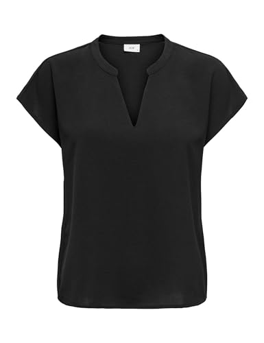 JdY Damen Jdylion S/S Top WVN Noos Bluse, Schwarz, 36 EU von JdY
