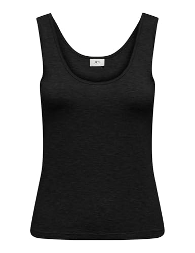 JdY Damen Jdymila S/L JRS Tank Top, Schwarz, L EU von JDY