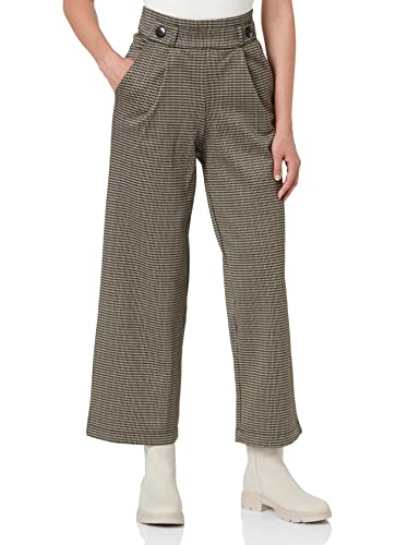 JdY Damen Jdygeggo Mia Long Check Pant JRS Noos Hose, Cobblestone, XL / 34L EU von JDY
