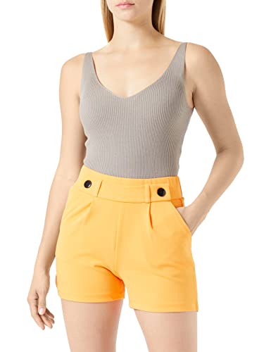 JdY Damen JDYGEGGO JRS NOOS Shorts, Apricot/Detail:Black Button, XS von JdY