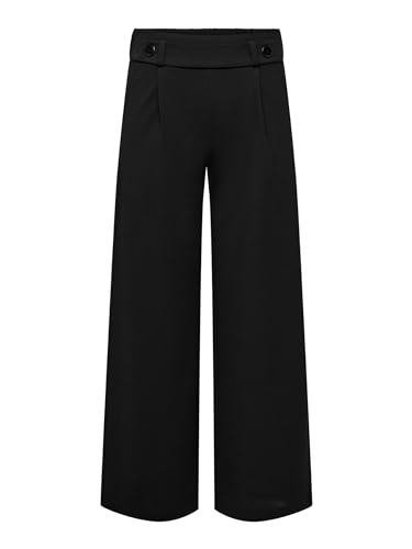 JDY Damen JDYGEGGO New Long Pant JRS NOOS Hose, Black/Detail:Black Buttons, 30 (XX Small) von JdY