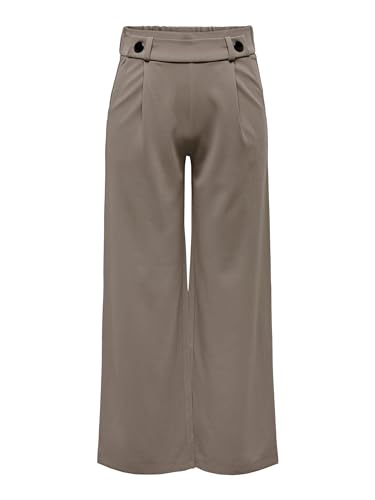 JdY Damen JDYGEGGO New Long Pant JRS NOOS Hose, Driftwood/Detail:Black Buttons, XL / 32L von JdY