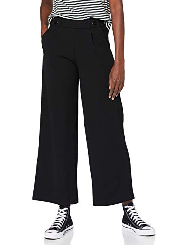 JDY Damen JDYGEGGO New Long Pant JRS NOOS weite Hose, Schwarz, L/30 von JdY