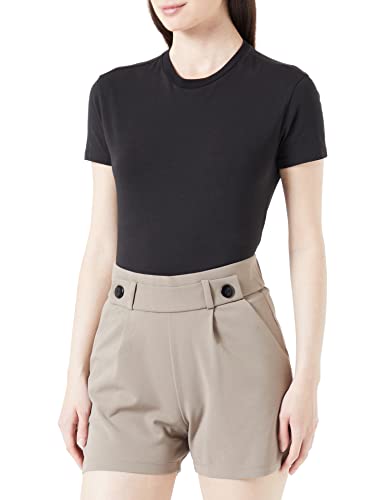 JdY Damen JDYGEGGO Shorts JRS NOOS Stoffhose, Dunkelbeige, Medium von JdY
