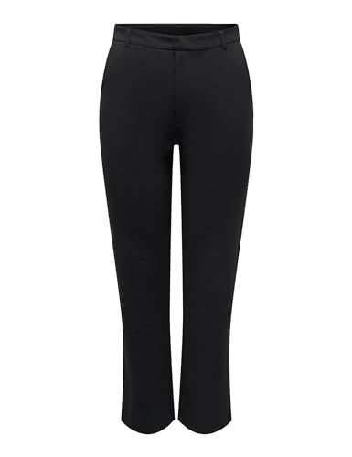 JdY Damen JDYGEGGO Straight Pant JRS NOOS Hose, Black, 6/XXL/L von JDY