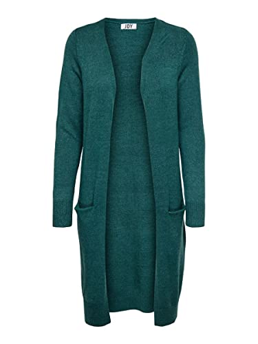 JdY Damen JDYMARCO L/S Long Cardigan KNT NOOS Strickjacke, Atlantic Deep/Detail:Melange, XS von JdY