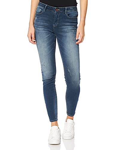 JdY Damen JDYNEWCAROLA Life RG SKN STR MB DNM NOOS Jeans, Medium Blue Denim, 28/32 von JdY