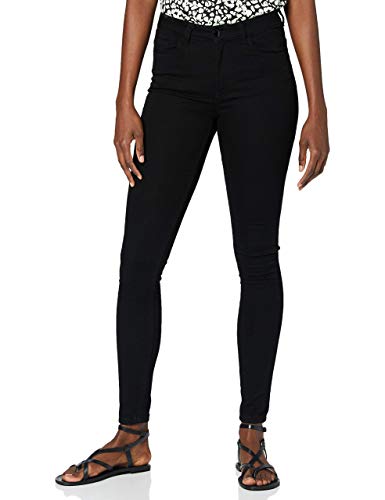 JDY Damen JDYNEWNIKKI LIFE HIGH SKN BLK DNM NOOS Jeans, Black Denim, XS / 34L von JdY