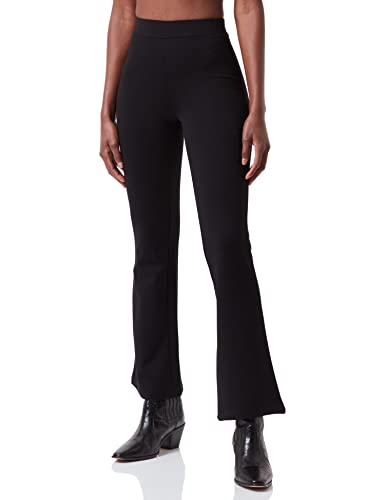 JDY Damen JDYPRETTY Flare Pant JRS NOOS Hose, Black, M/34 JDY Damen JDYPRETTY Flare Pant JRS NOOS Hose, Black, M/34 von JdY