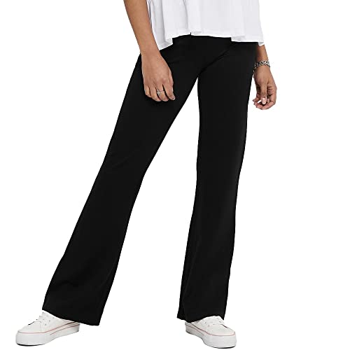 JDY Damen JDYPRETTY Flare Pant JRS NOOS Hose, Black, S/30 von JdY