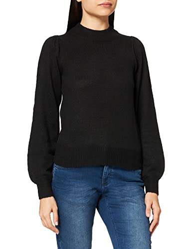 JdY Damen JDYRUE L/S Pullover KNT NOOS Strickpullover, Black, L von JdY