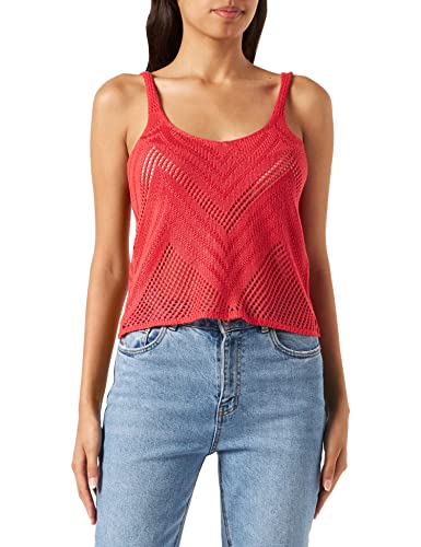 JdY Damen JDYSUN KNT NOOS Tank Top, Bittersweet, Large von JdY