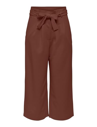 JdY Damen JDYTANJA Culotte Pant JRS NOOS Stoffhose, Cherry Mahogany, Large von JdY