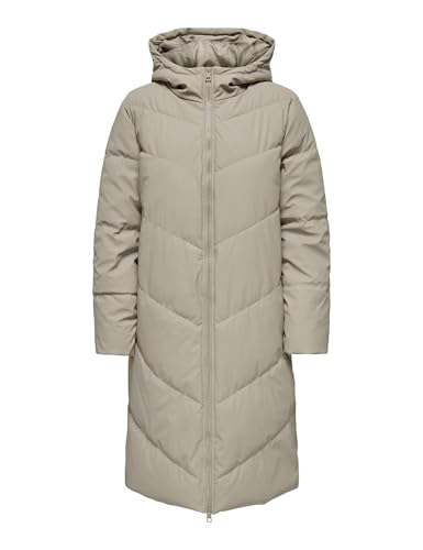 JdY Damen JDYULRIKKA Water REP Puffa OTW NOOS Jacke, Simply Taupe, XXL von JdY