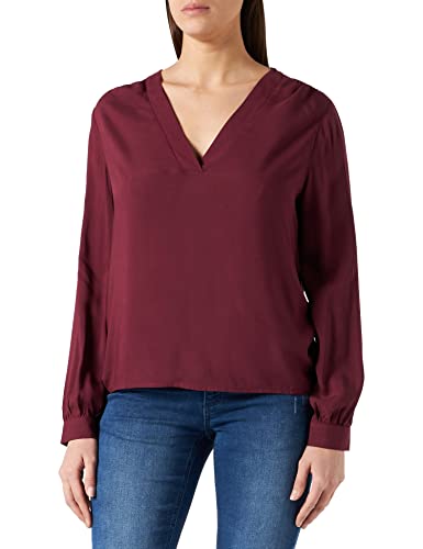 JdY Damen Jdyaros L/S Shirt WVN Noos Bluse, Windsor Wine, 38 von JdY