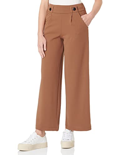 JDY Damen JDYgeggo New Long Pant JRS Noos Hose, Aztec/Detail:Black Buttons, L/32 von JdY