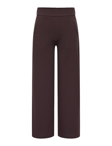 JdY Damen Jdylouisville Catia Life Wd PNT JRS Noos Hose Mit Hohem Bund Und Weitem Bein, Fudge, L / 32L JdY Damen Jdylouisville Catia Life Wd PNT JRS Noos Hose Mit Hohem Bund Und Weitem Bein, Fudge, L / 32L von JdY