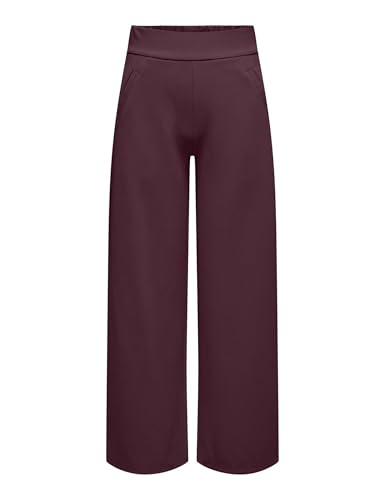 JdY Damen Jdylouisville Catia Life Wd PNT JRS Noos Hose Mit Hohem Bund Und Weitem Bein, Maroon Banner, XS / 32L JdY Damen Jdylouisville Catia Life Wd PNT JRS Noos Hose Mit Hohem Bund Und Weitem Bein, Maroon Banner, XS / 32L von JdY