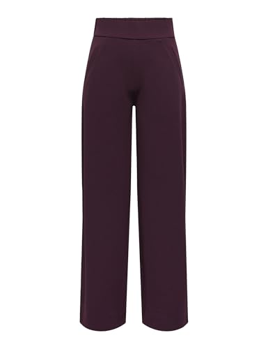 JdY Damen Jdylouisville Catia Life Wd PNT JRS Noos Hose Mit Hohem Bund Und Weitem Bein, Winetasting, XS x 30L JdY Damen Jdylouisville Catia Life Wd PNT JRS Noos Hose Mit Hohem Bund Und Weitem Bein, Winetasting, XS x 30L von JdY