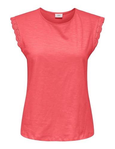 JdY Damen Jdysalva Life S/L Crochet Top JRS Noos, Dubarry, L EU JdY Damen Jdysalva Life S/L Crochet Top JRS Noos, Dubarry, L EU von JdY