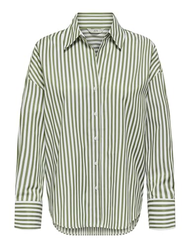 JdY Damen Jdyvesper L/S Loose Shirt WVN Noos, Cloud Dancer, XL EU von JdY