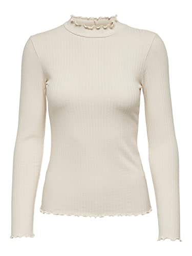 JdY Damen Shirt Fransiska Creme XXL von JdY