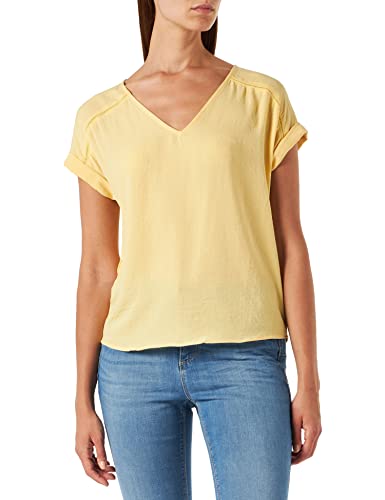 JdY Women's JDYRACHEL S/S TOP WVN NOOS T-Shirt, Straw, 38 von JdY