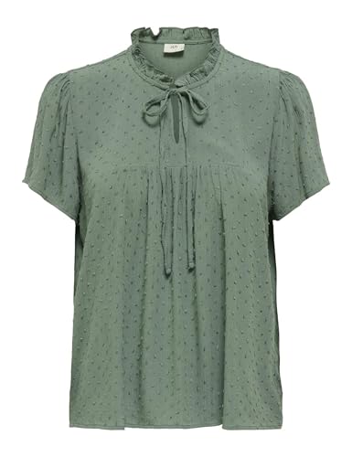 JdY Damen Jdylima Life S/S Top WVN Noos, Laurel Wreath, 36 EU von JdY