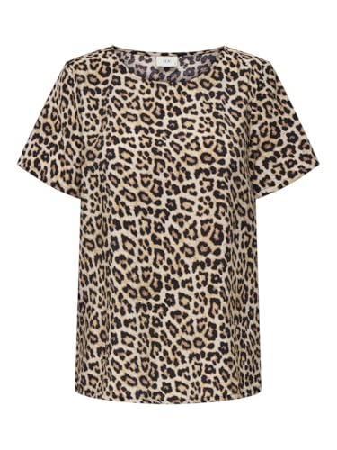 Jdytroya Life S/S O-Neck Top WVN Dia von JDY