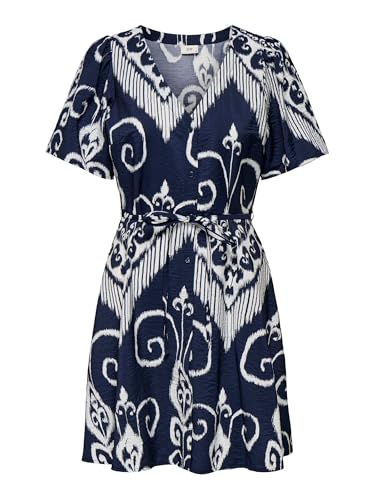 Jdytroya Life S/S Short Dress WVN Dia von JdY