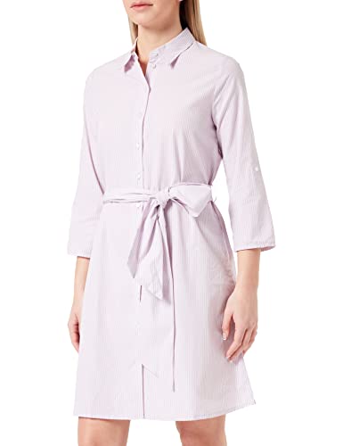 ONLY JdY Damen JDYHALL 3/4 Shirt Dress WVN NOOS Kleid, Lavender Frost/Stripes:White, 34 von JdY