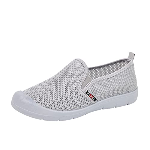 Damen Sneaker Atmungsaktiv Sportschuhe Freizeit Turnschuhe Rutschfest Walkingschuhe Leicht Arbeitsschuhe Bequem Schlupfschuhe klassisch Modern Trainer Schuhe Freizeitschuhe Sport- & Outdoorschuhe von Jdamsixygs