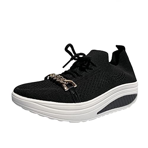 Jdamsixygs Casual Damenschuhe Outdoor Gym Straßen Damen Bequem Slip on Sneakers orthopädische Wanderschuhe Atmungsaktiv Laufschuhe Damen Schuhe frühling/Sommer 2023 Straßenlaufschuhe von Jdamsixygs