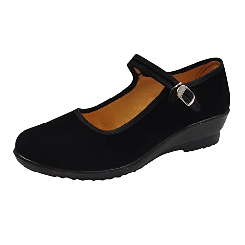 Jdamsixygs Damen Sneaker Outdoor Sport Fitnessschuhe Fitness Straßenlaufschuhe Bequeme Leistungsstarke Schuhe orthopädische Schuhe für Damen Laufschuhe mit Luftpolster Damen Schuhe Sneakers Weit von Jdamsixygs