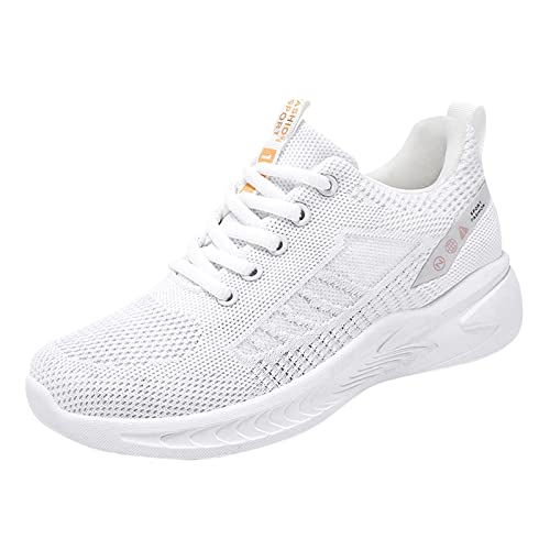 Laufschuhe Damen Joggen Turnschuhe Sportschuhe Fitnessschuhe mit Weich Dicke Sohle Frauen Strandschuhe Barfußschuhe Minimalistische Straßen-Laufschuh Anti-Rutsch Sneakers frühling Outdoor Fitness von Jdamsixygs