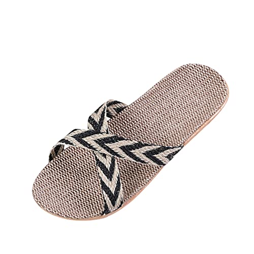 Schlappen Damen Sandalen Sommer Badeschlappen Hallenschuhe Garten Strand Urlaub Sommerschuhe Barfuss Schuhe Wasserschuhe Orthopädische Schuhe Arbeitsschuhe Sommer Bequem Hausschuhe von Jdamsixygs