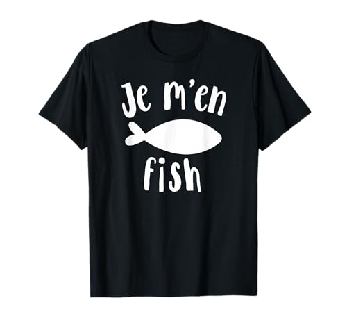 Je M'en Fish Herren Damen Teenager Lustig T-Shirt Je M'en Fish Herren Damen Teenager Lustig T-Shirt von Je M'en Fish Homme Femme Ado Rigolo Humour Co.